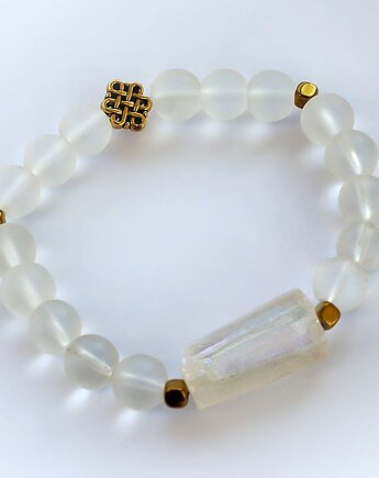 Kwarc tytanowy aura kryształ górski, KEIT