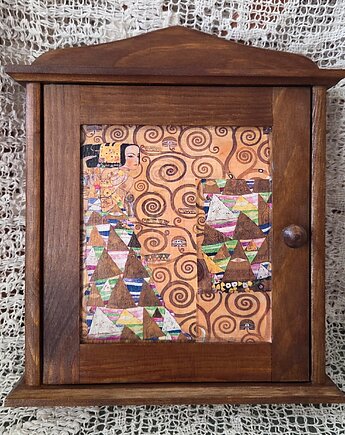 Szafka na klucze Klimt patchwork