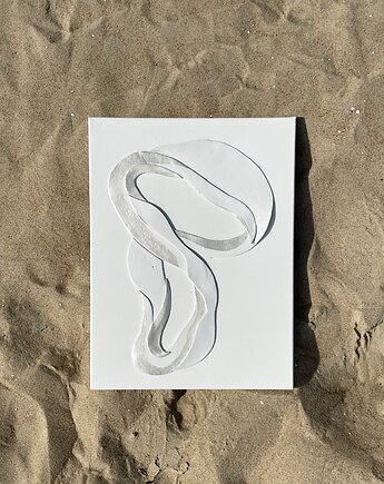 Obraz strukturalny "Water Shapes II"
