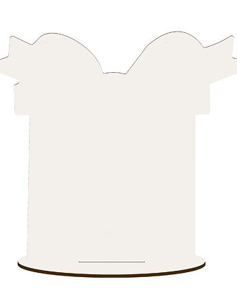 Prezent Figurka Drewniana ze Sklejki ZESTAW 10SZTUK do Malowania Ozdabiania, smxdsgn