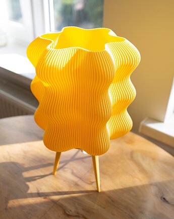 Lampa drukowana 3D w stylu dopamine decor