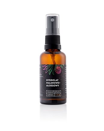 Hydrolat malinowy na wodzie aloesowe 50ml