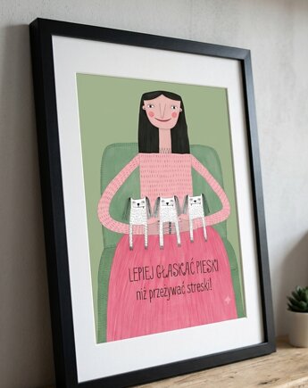 Plakat 30x40 wszystkie moje pieski