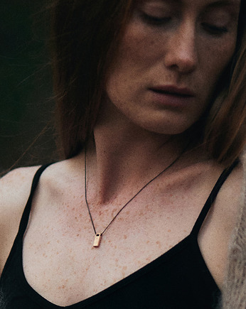 MONOLITH long / copper necklace