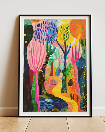 Plakat - Acid forest