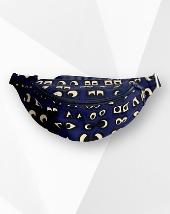 Nerka dziecięca saszetka oczy świecące w ciemności granatowa, Zdunetti