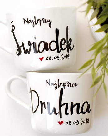 Zestaw NAJLEPSZY ŚWIADEK/NAJLEPSZA DRUHNA Z DATĄ