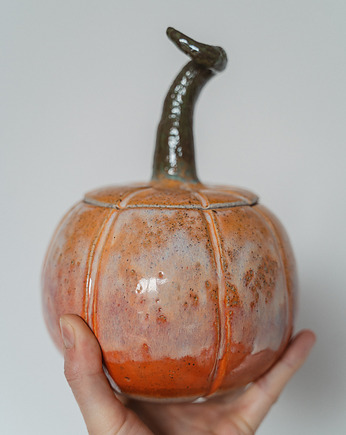 Ceramiczny pojemnik DYNIA, rękoczyny