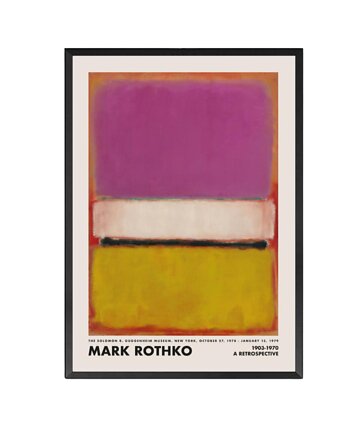 PLAKAT abstrakcyjny Rothko kolorowa abstrakcja