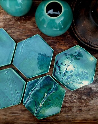 Kafle ceramiczne dekoracyjne 10 sztuk