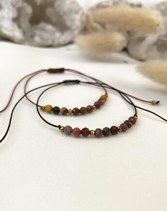 Bransoletka Mokait Czekoladowa, Szmaragdowa Polana