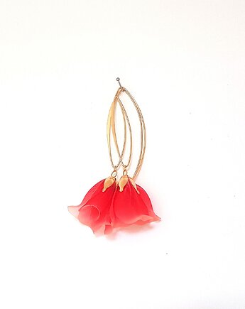 Kolczyki Summer Flowers Coral