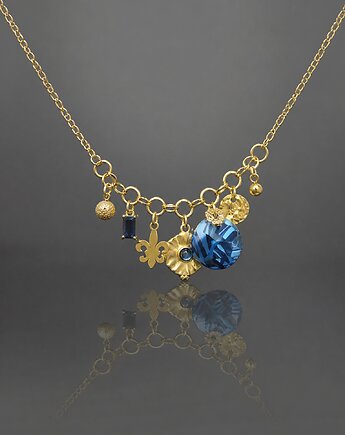 Alloys Collection - Zebra blue - naszyjnik /07.11.25/