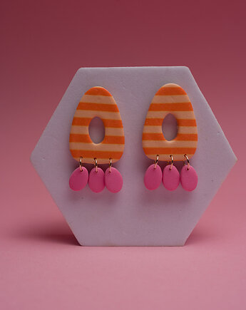 Kolorowe sztyfty Valentina w paski, Dwie Gliny