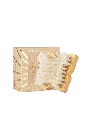 CRYSTALLOVE Szczotka do masażu twarzy i biustu BUTTERFLY - TRAVEL SIZE