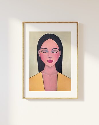Pocahontas  FINE ART PRINT  21x 30 cm, reprodukcja obrazu