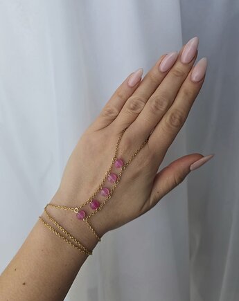 Bransoletka z pierścionkiem Love Stones, AFRODITTE COLLECTION