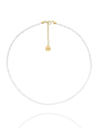 Choker z naturalnych pereł