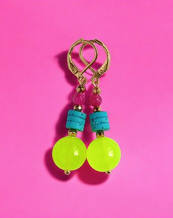 Kolczyki : FLUO summer collection :: 5cm