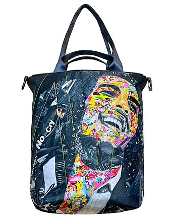Art MIMA bag SHORT & Torn Revenue print