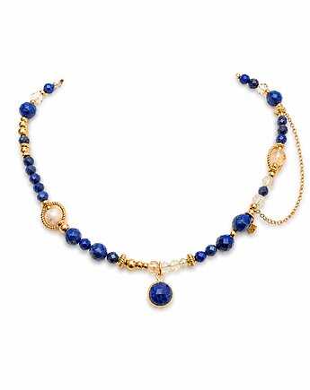Klasyczny lapis lazuli cytryn