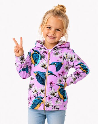 Bluza rozpinana z kapturem Laurka