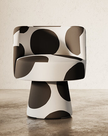 Fotel obrotowy BLACK DOT