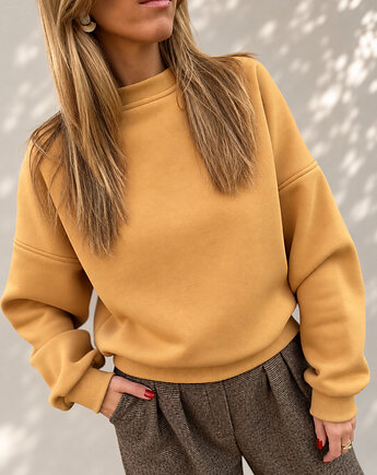Honey-Coloured / miodowa bluza basic