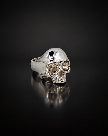 Sygnet srebrny "Memento Mori"