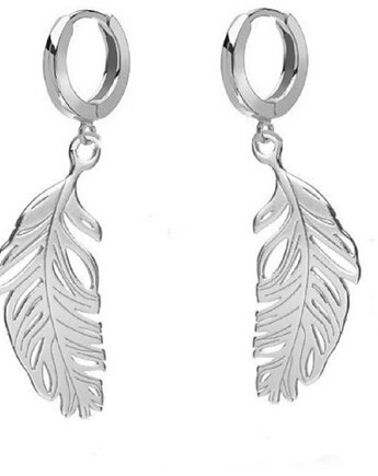 Kolczyki FEATHERS- srebro 925