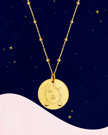 WAGA - Naszyjnik znak zodiaku