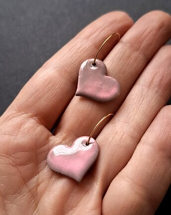 Kolczyki halo serce no9, Motywator Eweliny