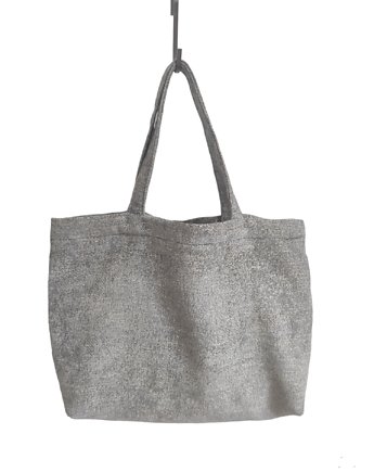 Torba na zakupy; bawełnina, handmade