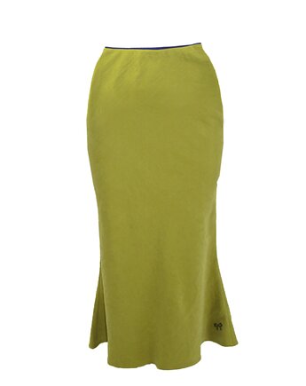 Spódnica skośna tencel