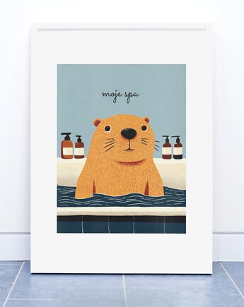Plakat ŁAZIENKOWE SPA 50cmx70cm