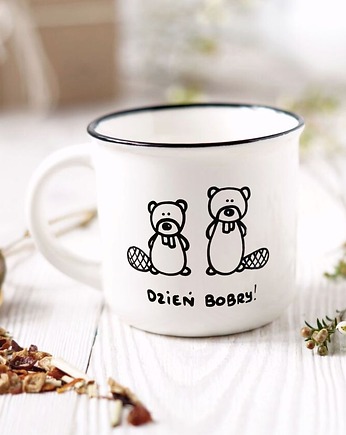 Kubek z Bobrem, na dzień dobry, optymistyczny