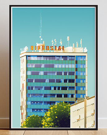 Plakat Biprostal - Krakowski modernizm