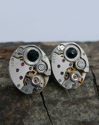 Mechaniczne kolczyki Swarovski 235
