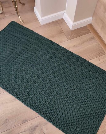 Dywan szydełkowy prostokątny ze sznurka 60cmx120cm, MISZ MASZ Dorota Tyszko