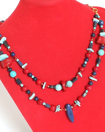 Wolność w relacjach - Lapis lazuli, turkus, koral, KEIT