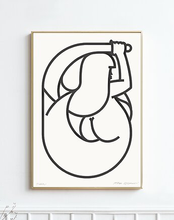 Plakat Siren Black