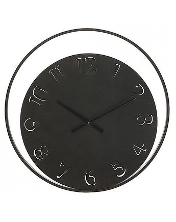Zegar Metalowy Zegar Ścienny Moon 60 cm