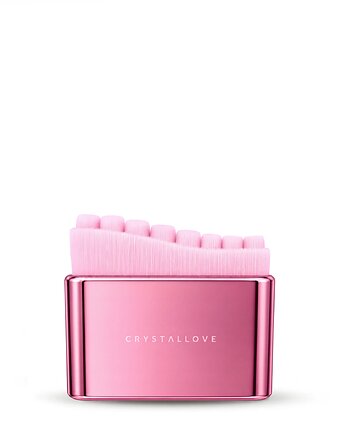 CRYSTALLOVE V-SHAPE Contour Face Brush - pink