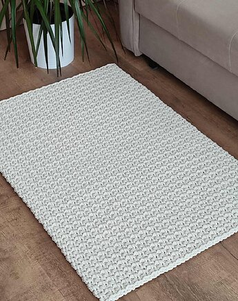 Dywan prostokątny ze sznurka szydełkowy 60cmx100cm, MISZ MASZ Dorota Tyszko