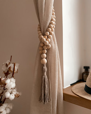 Upięcie do zasłon BOHO korale