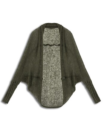 Alpaka kardigan Kamila - khaki