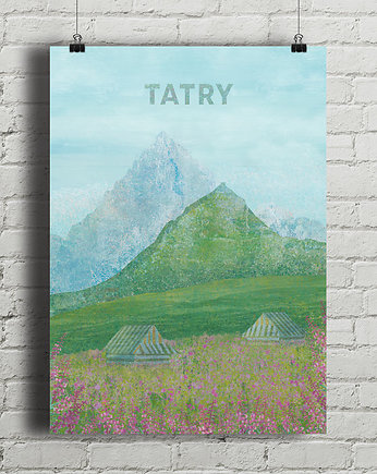 Tatry - Hala Gąsienicowa - plakat fine art