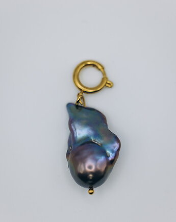 DEAR charms złoty perła black baroque