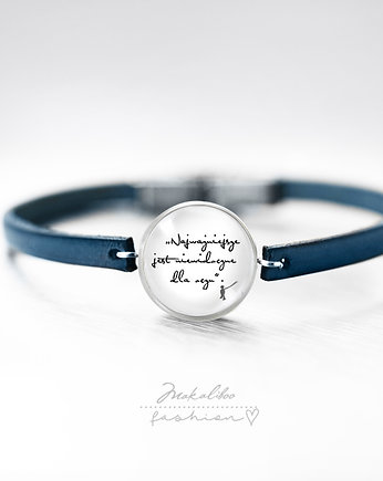 Prezent Mały Książę - o tym co najważniejsze - bransoletka stalowa, Makaliboo