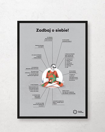 Zadbaj o siebie! Sprawdź się sama! PLAKAT ZDROWIE